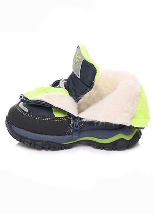 Зимние теплые ботинки на меху для мальчика, зимняя теплая ботинка на меху для мальчика4 фото