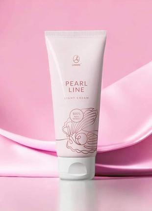 Зволожуючий крем для обличчя pearl line light cream lambre