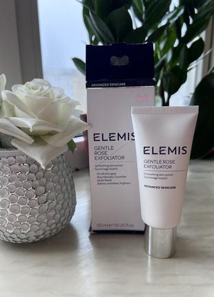 Elemis gentle rose exfoliator пилинг1 фото