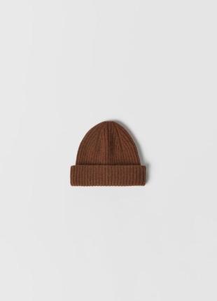 Шапка біні beanie zara 3/5 (52см)