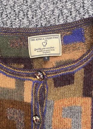 Пуловер кофта свитер из альпаки натуральной!2 фото