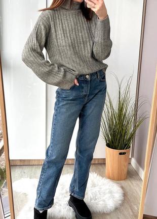 Джинси relaxed rigid zara