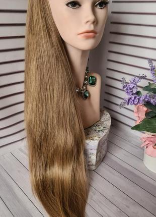 Шок длинна!хвост шиньон 100% натуральный словянский волос.