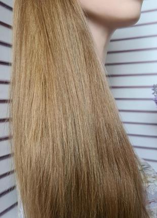 Шок длинна!хвост шиньон 100% натуральный словянский волос.