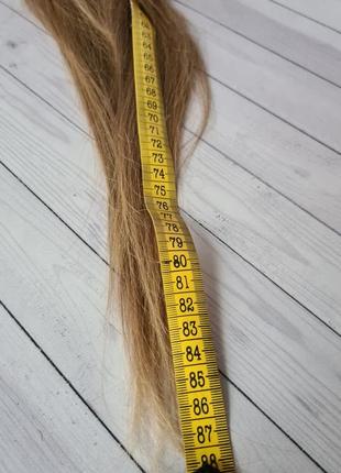 Шок длинна!хвост шиньон 100% натуральный словянский волос.5 фото