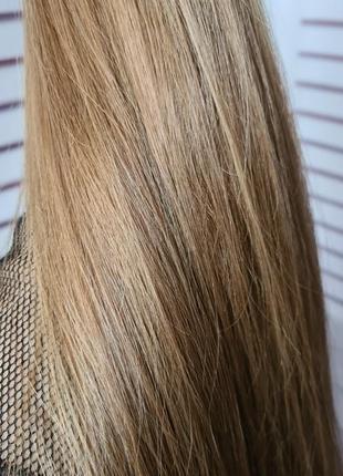 Шок длинна!хвост шиньон 100% натуральный словянский волос.6 фото