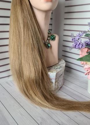 Шок длинна!хвост шиньон 100% натуральный словянский волос.