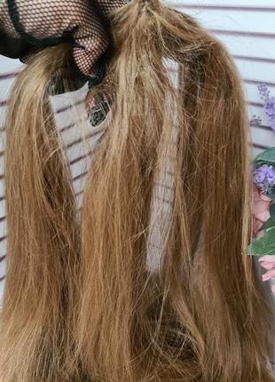 Шок длинна!редкость!коса хвост из 100% натуральных словянских волос8 фото