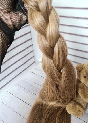 Шок длинна!редкость!коса хвост из 100% натуральных словянских волос6 фото