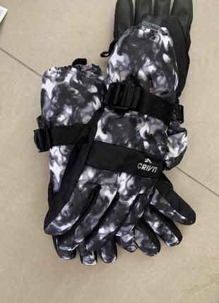 Зимние непромокаемые краги, перчатки мужские4 фото