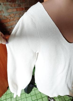 Mango. mng. светр з об'ємними рукавами.3 фото
