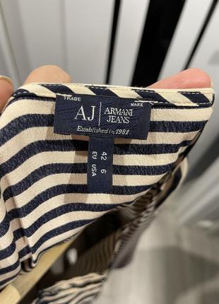 Сукня в смужку armani jeans4 фото