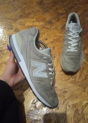 Замшевые кроссовки крассовки new balance 996 rev lite