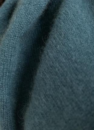 Красивый бирюзовый кашемировый свитер от marks &amp; spencer4 фото