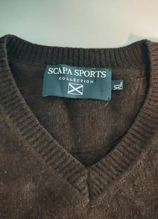Светр scapa sports 100% wool m-l3 фото