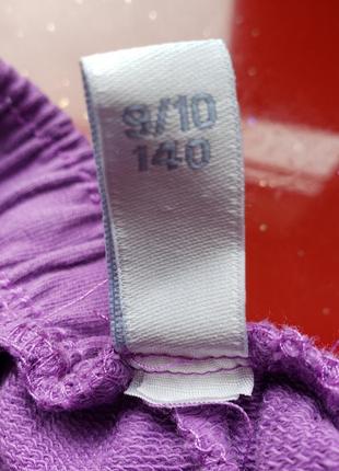Idexe италия детские спортивные штаны джоггеры двунитка петельки девочке 9-10л 134-140см5 фото