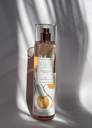 Парфюмированный мист pretty as a peach от bath &amp; body works