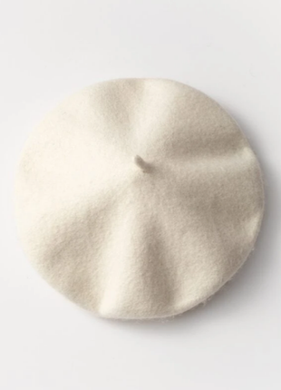 Женский берет шерстяной белый теплый фетровый зимний французский модный женские шапки береты