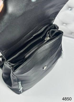 Женский рюкзак трансформер (сумка - рюкзак) из эко кожи, вмещает формат а45 фото