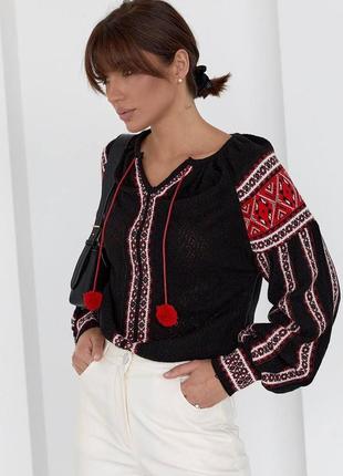 Вышиванка блузка блуза производитель туречки7 фото