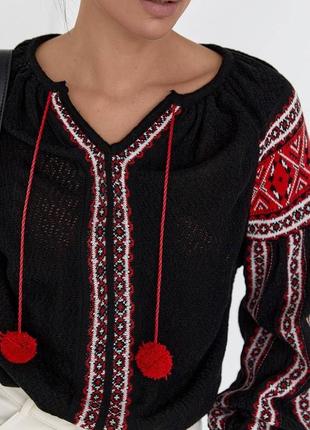 Вышиванка блузка блуза производитель туречки8 фото