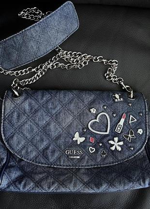Сумка джинсовая guess оригинал