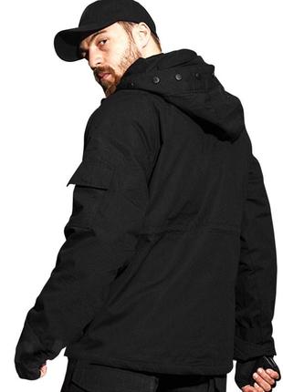 Тактическая куртка han-wild g8p g8yjscfy black 2xl влагоотталкивающая мужская2 фото