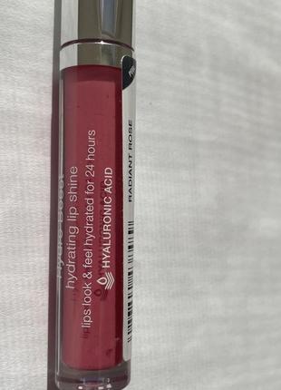 Блеск для губ neutrogena  hydro boost hydrating lip shine № 50 radiant rose3 фото