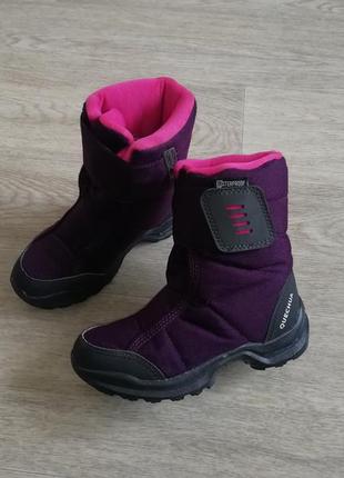 Термо ботинки зимние quechua waterproof  29 размер3 фото