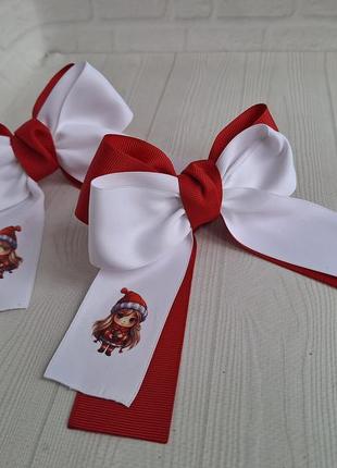 Праздничные новогодние банты