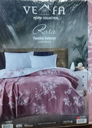 Плед байковый vefa cotton blenket turkey