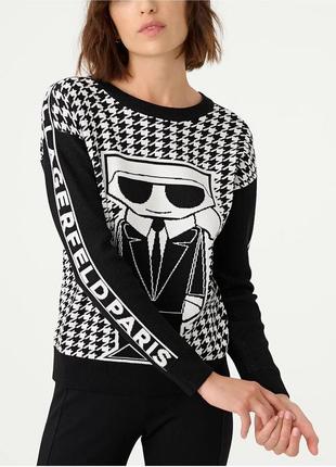 Светр свитер кофта джемпер karl lagerfeld оригинал xs, s, m, l