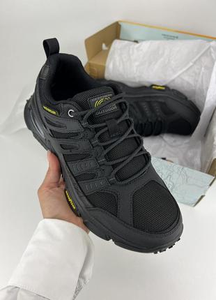 Кросівки skechers air envoy 237214 bbk black, оригінальні черевики скейчерс скейчерс чоловічі6 фото