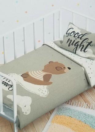 Двусторонний детский комплект постельного белья немецкого бренда lupilu1 фото