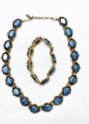 Винтажное колье и браслет sphinx англия /8170/