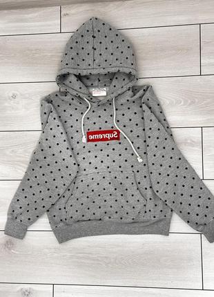 Худі supreme x comme des garçons