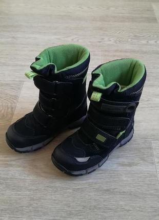 Термо ботинки зимние кожаные superfit gore-tex 25 размер