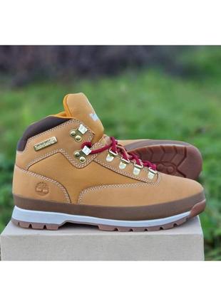 Кожаные нубуковые мужские ботинки timeberland euro hiker

hiking boots 42-43 размер8 фото