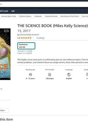 Детская энциклопедия на англ.языке! the science book (miles kelly science) by john farndon9 фото