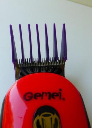 Профессиональная машинка для стрижки животных gemei gm-10235 фото