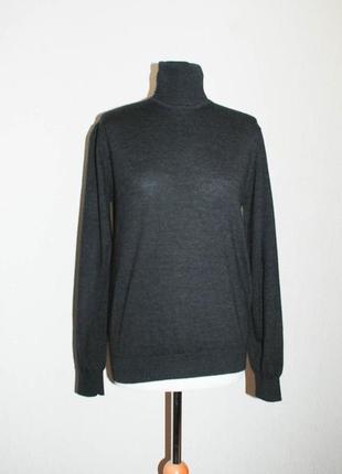Гольф базовый меринос мериносовая шерсть  свитер шерстяной унисекс1 фото