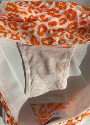 Базовые комплекты нижнего белья, бюст трусики оранжевый комплект4 фото