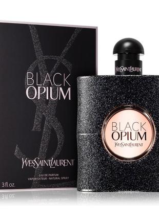 Женская парфюмированная вода black opium 90 мл