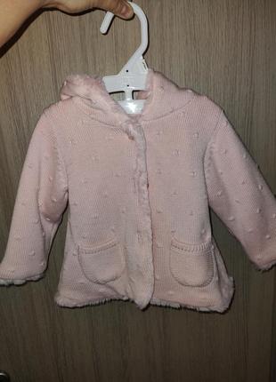 Дитяча шубка-кофтинка