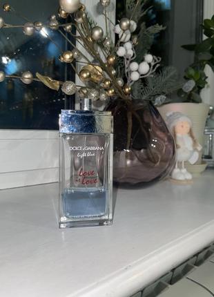 Туалетна вода dolce&gabbana десь 30 мл залишок