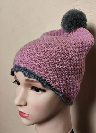 Шерстяная шапка wool exclusive janus норвегия /2935/