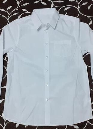 Рубашка белая для мальчика 13 лет фирмы tu