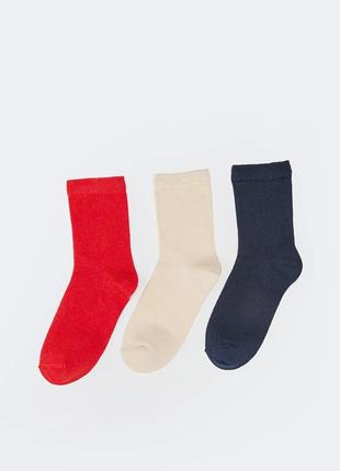 30-33/34-37/38-40 р новые фирменные высокие носки мальчишки 3 пары lc waikiki вайки