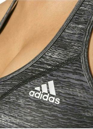 Спортивний бюстгальтер бра топ кроп adidas techfit  bra ak0238, р.s3 фото