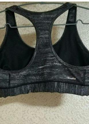 Спортивний бюстгальтер бра топ кроп adidas techfit bra ak0238, р.s